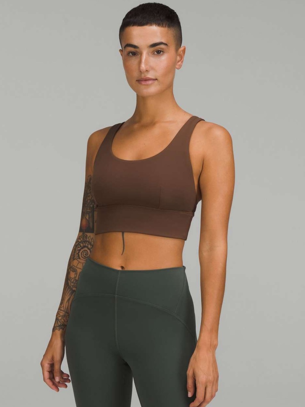 Lululemon Align Bra Size 10 Dark Brown Sports Bra